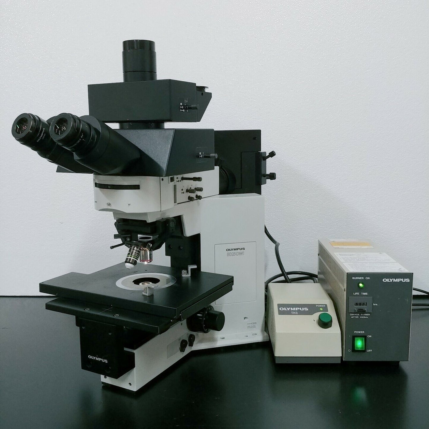 Olympus Microscope BX50WI Water Immersion with Fluorescence - microscopemarketplace