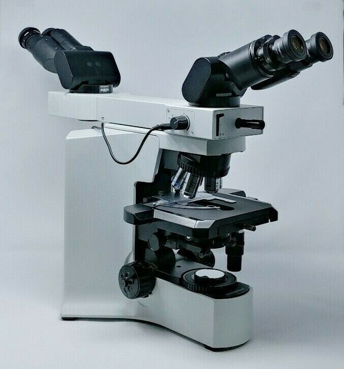 Olympus Microscope BX41 with Front to Back Bridge and 2X - microscopemarketplace
