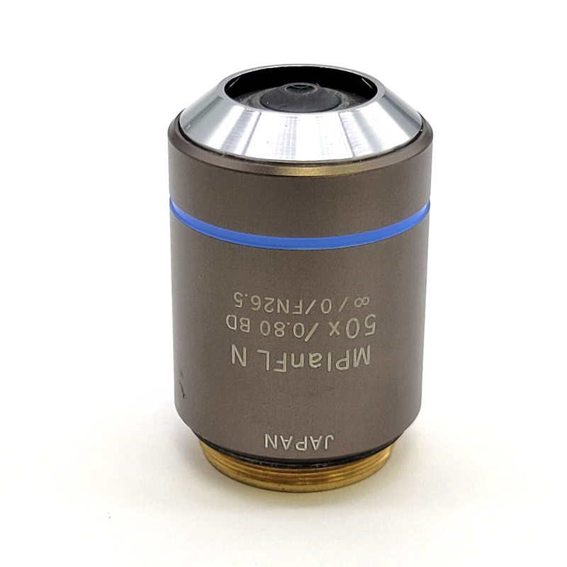 Olympus Microscope Objective MPlanFL N 50x BD - microscopemarketplace