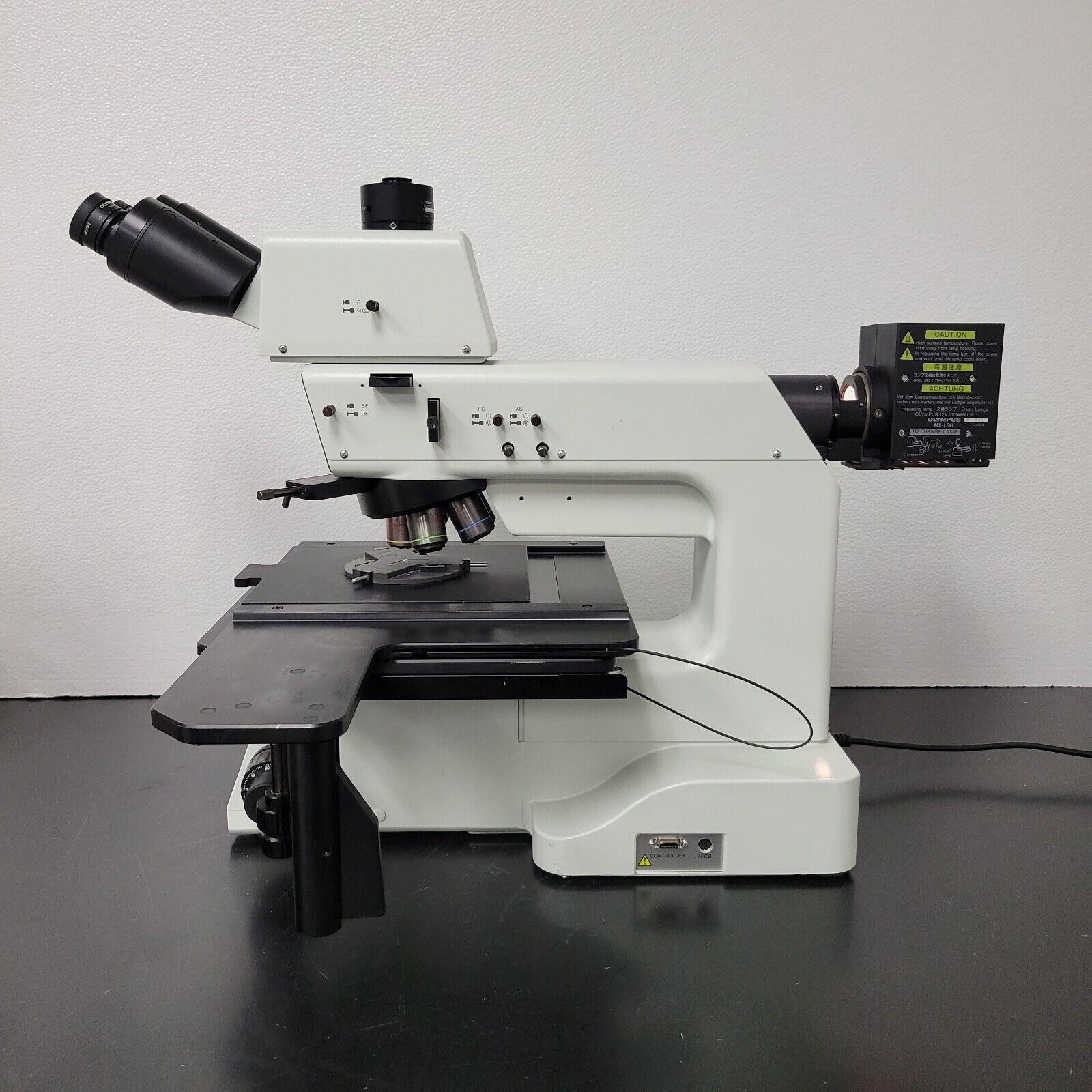 Olympus Microscope MX50 with DIC and UMPlanFl Pol Objectives Metallurgical  | Microscope Marketplace