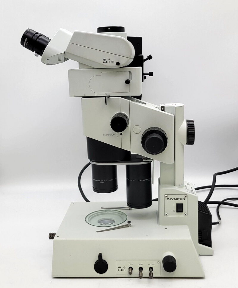 Olympus Stereo Microscope SZX12 with Fluorescence and Trinocular Head - microscopemarketplace