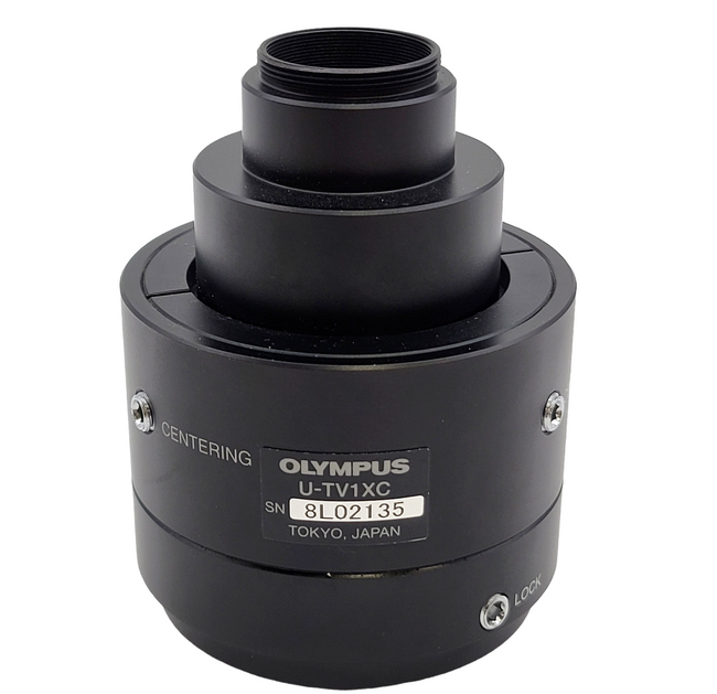 Olympus Microscope Centerable Camera Adapter U-TV1XC - microscopemarketplace