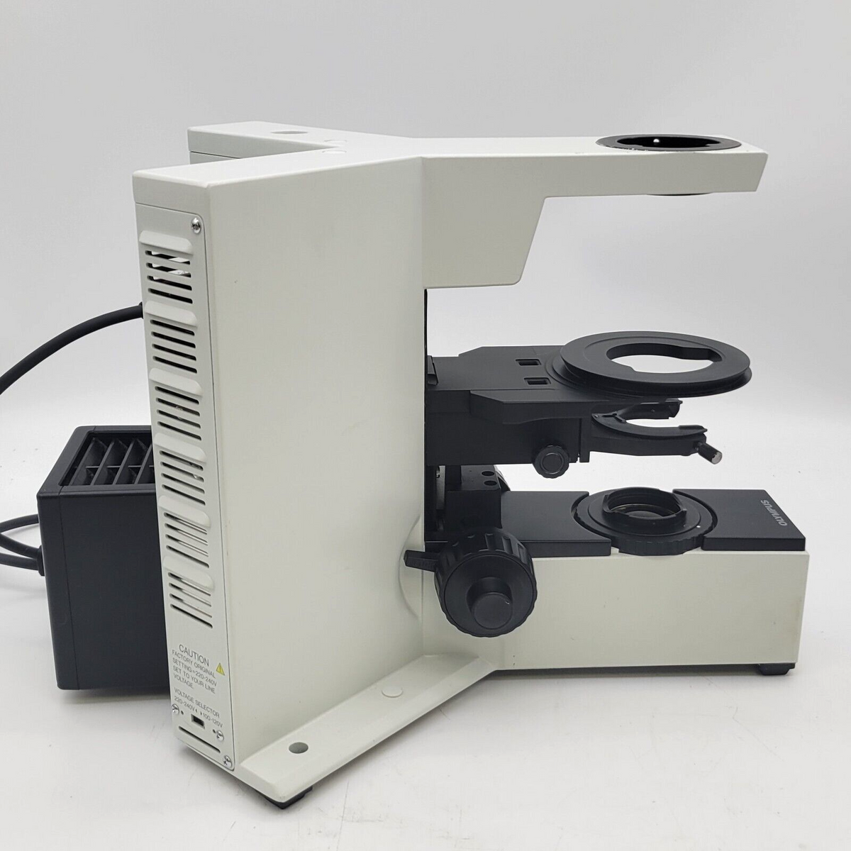 Microscope Base Riser Olympus Olympus Microscope BX50 Replacement Stand with Lamphouse