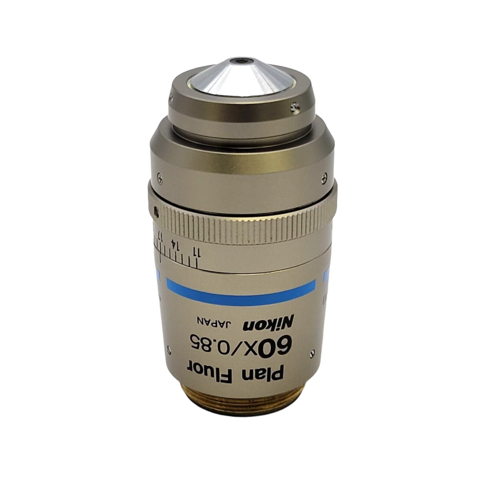 Nikon Microscope Objective Plan Fluor 60x ∞/0.11-0.23 WD 0.30 ...