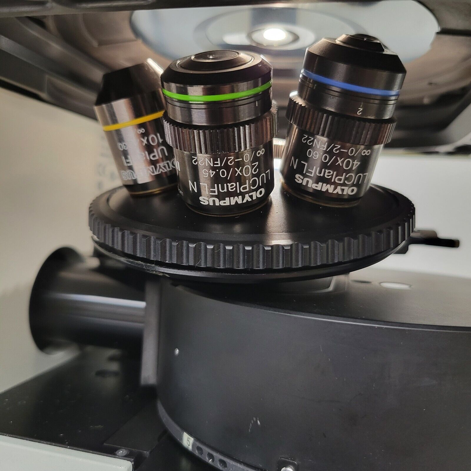 Olympus Microscope IX71 Inverted with DIC and Fluorescence
