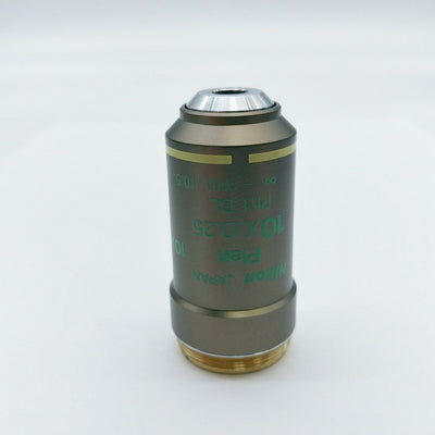 Nikon Microscope Objective Plan 10x Ph1 Phase Contrast for Eclipse Series - microscopemarketplace