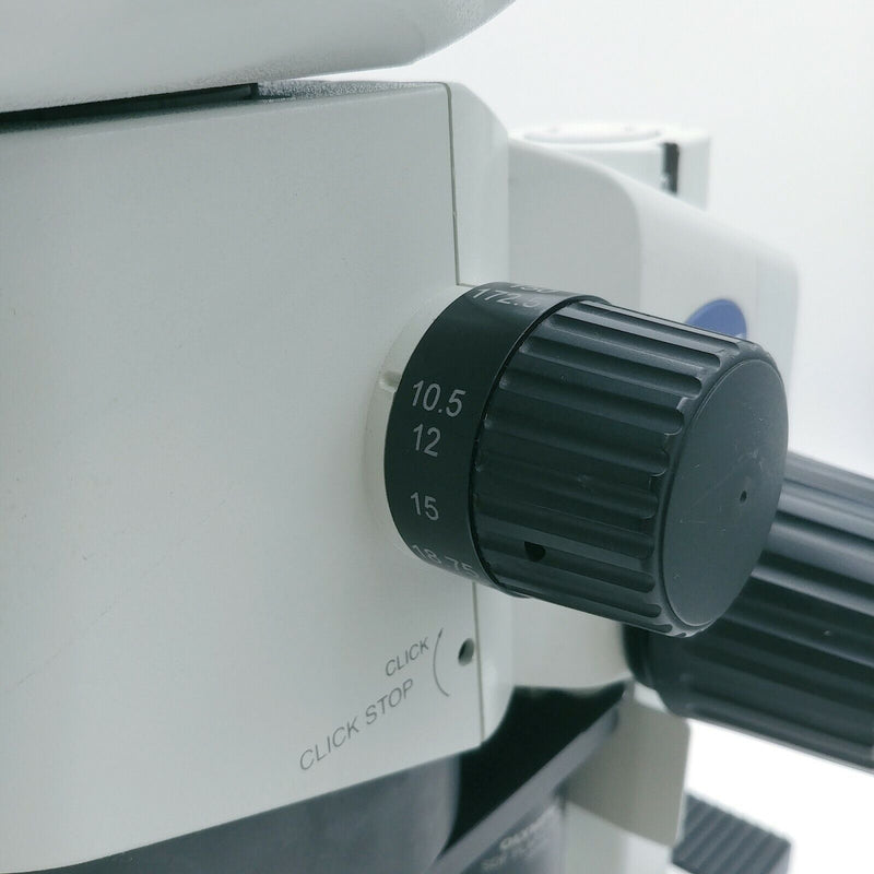 Olympus Microscope SZX16 with Dual Objective Turret and Tilting Trinocular Head - microscopemarketplace