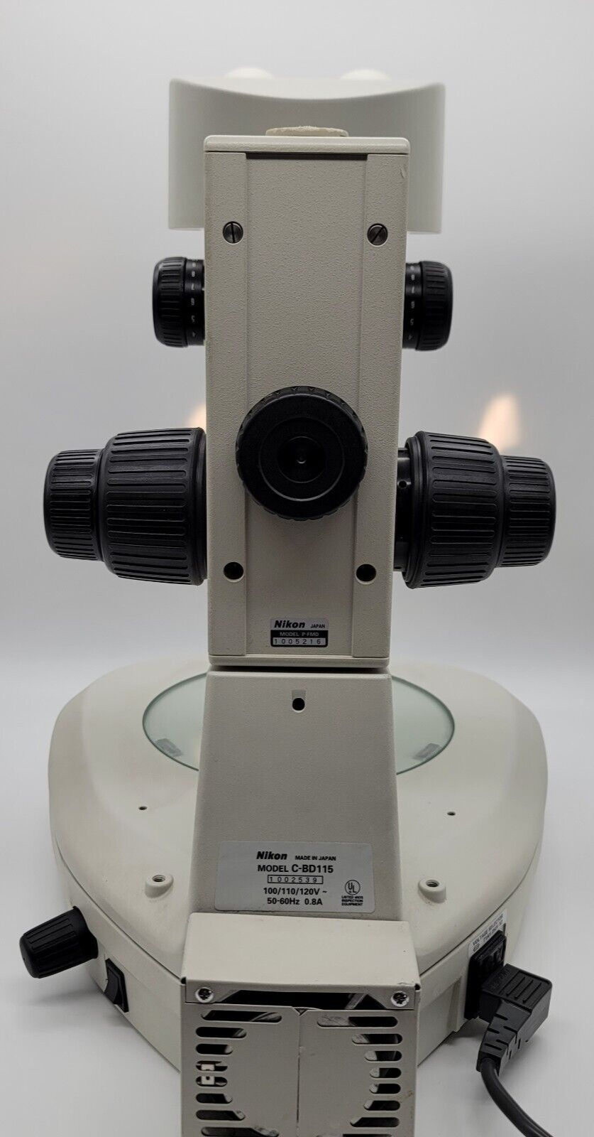Nikon Microscope SMZ1500 With Brightfield Darkfeild Base - microscopemarketplace