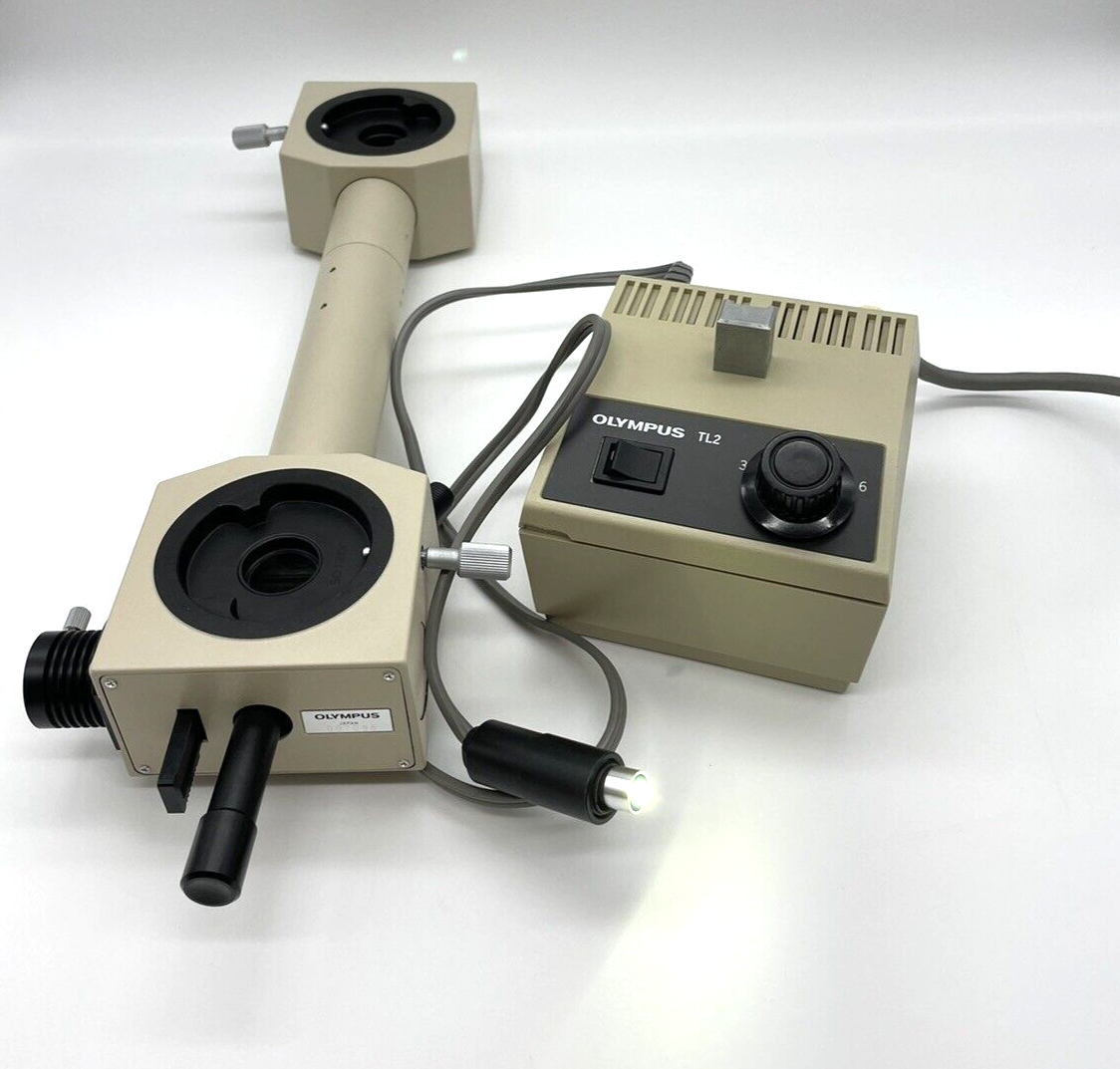 Olympus Microscope BH2 Dualhead Bridge with Pointer - microscopemarketplace