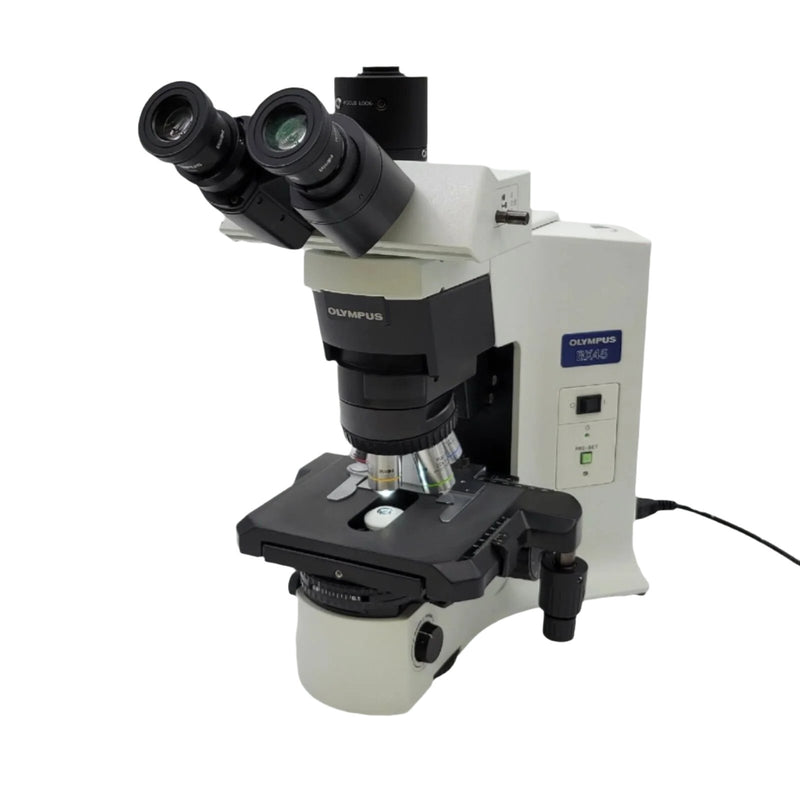 Olympus Microscope BX45 Pathology / Mohs with Trinocular Head - microscopemarketplace