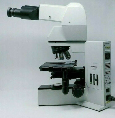 Olympus Microscope BX40 with Tilting Telescoping Head and 2x Objective - microscopemarketplace