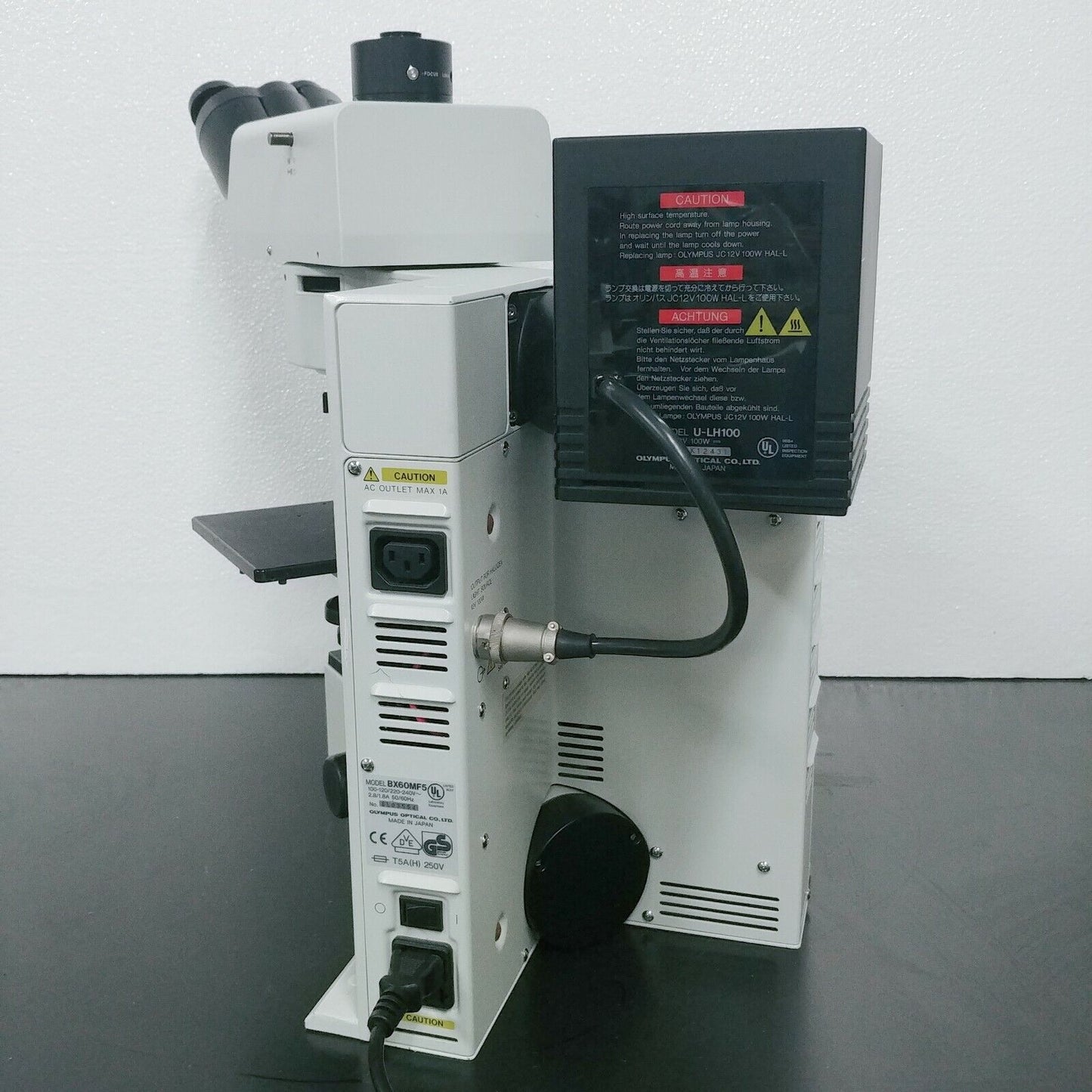 Olympus Microscope BX60M Metallurgical with BF/DF and Tilting Head - microscopemarketplace