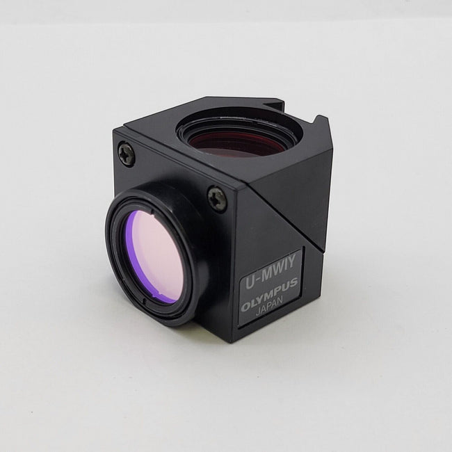 Olympus Microscope Fluorescence Filter Cube U-MWIY - microscopemarketplace