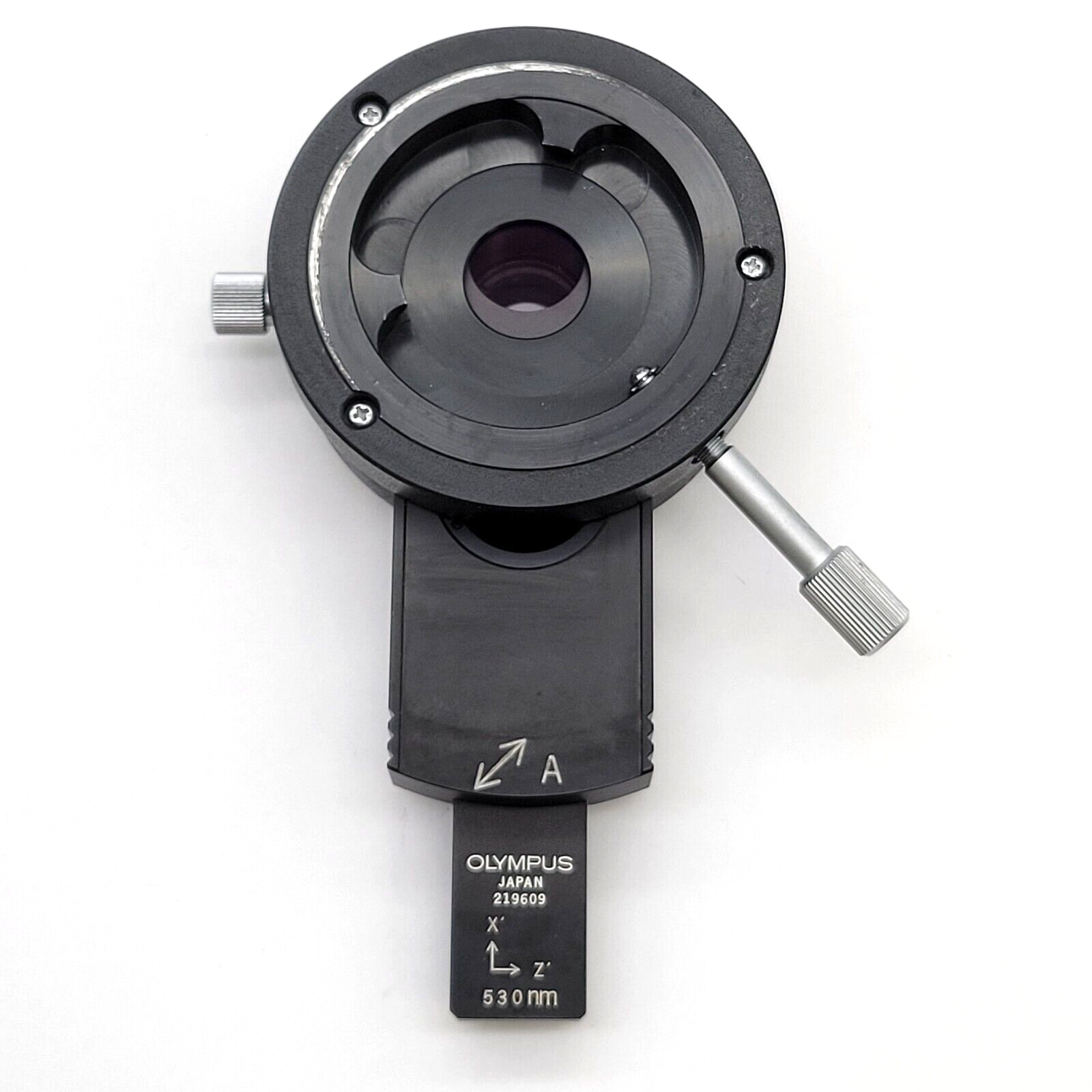 Olympus Microscope Analyzer Slider and 530nm Wave Plate for BH2 ...