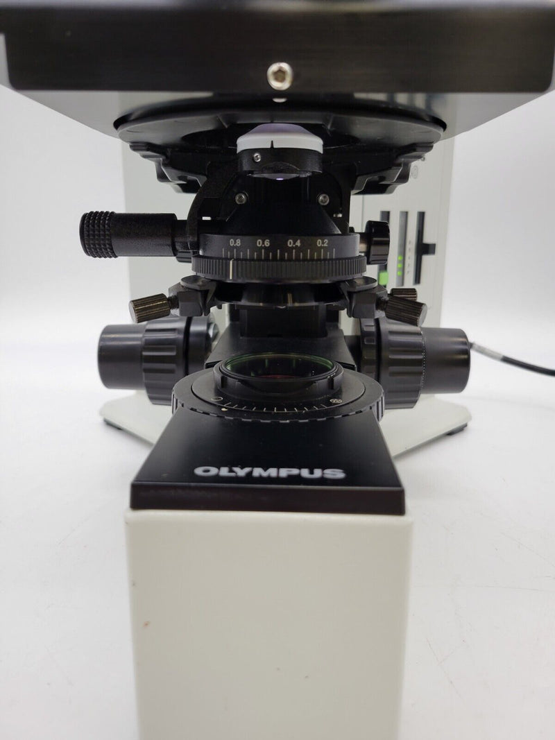 Olympus Microscope BX40 w. Fixed Stage, Tilt Head, & 2x Objective for Pathology - microscopemarketplace