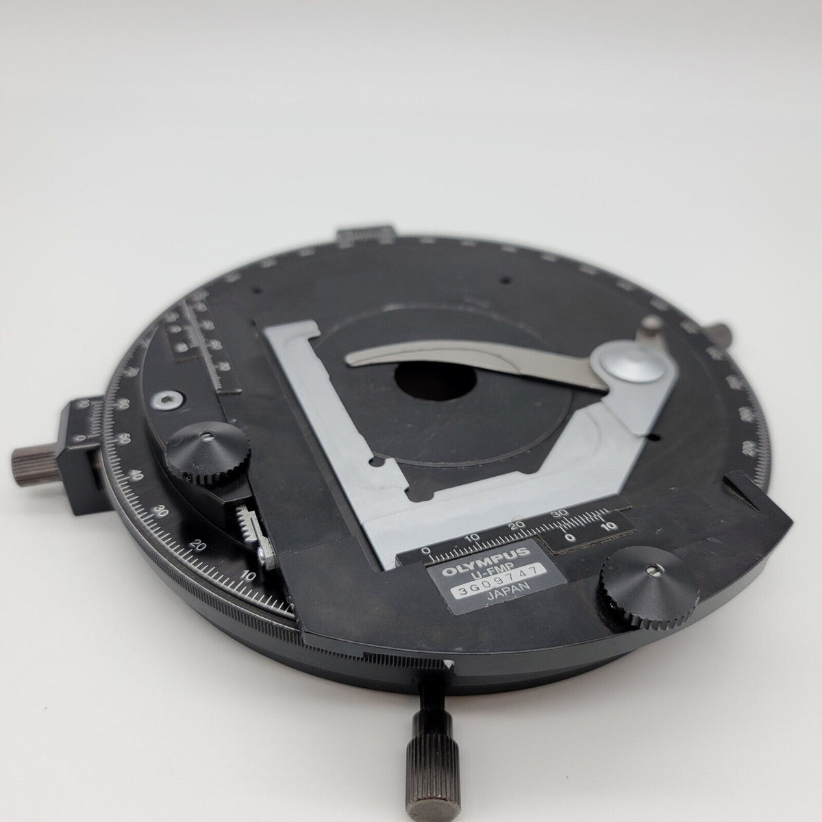 Rotating Microscope Sample Holder Olympus Microscope U-SRP Rotating Stage with Slide Holder