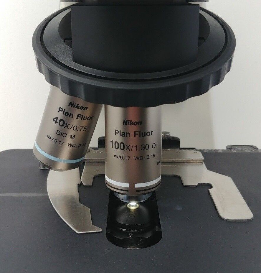 Nikon Microscope Eclipse 50i with Fluorites - microscopemarketplace