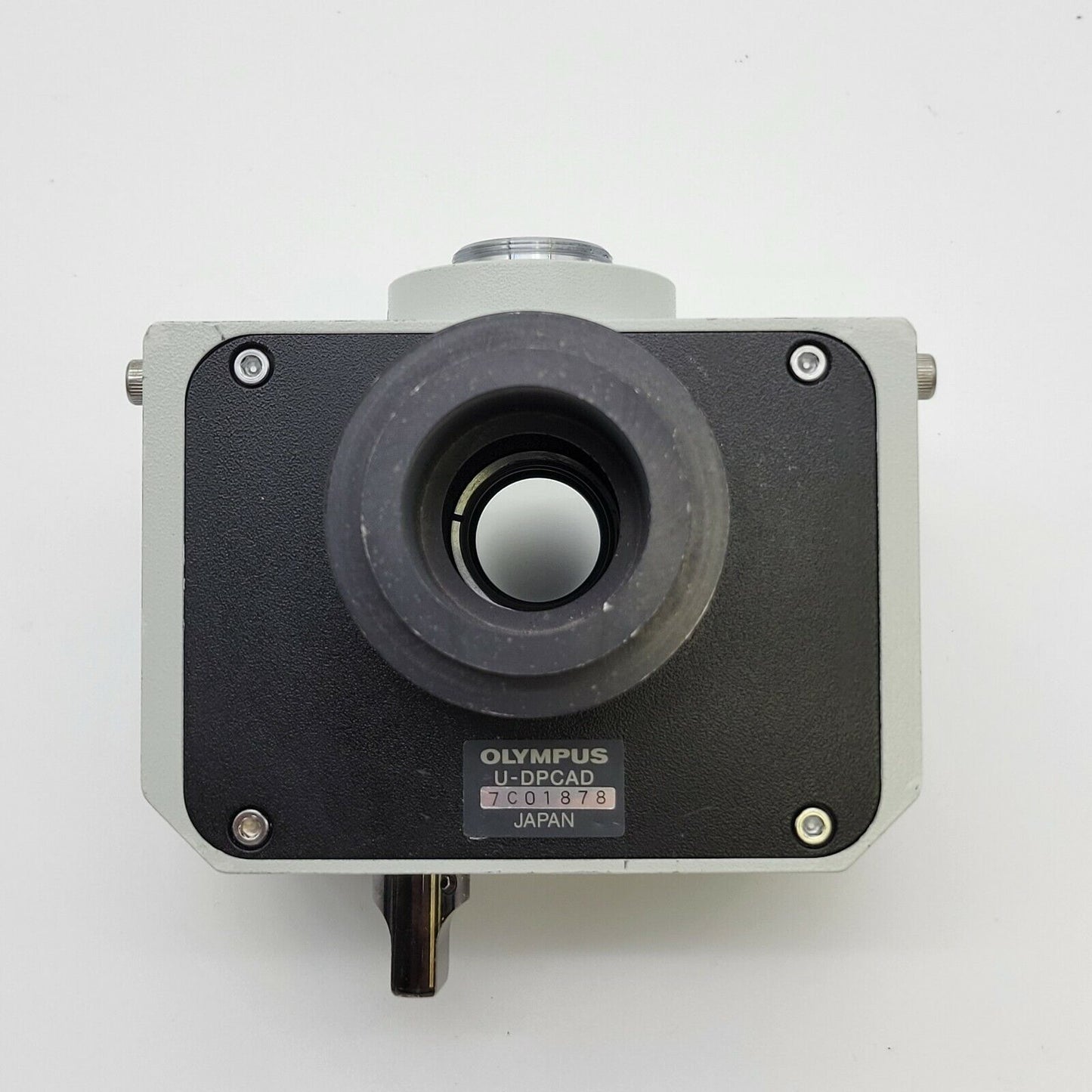 Olympus Microscope U-DPCAD Dual Port Camera Adapter C-Mount - microscopemarketplace