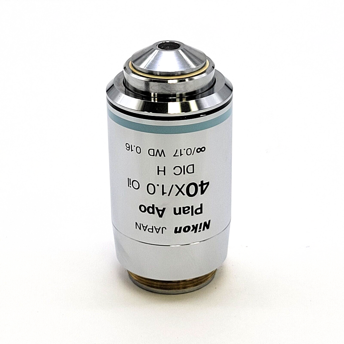 Nikon Microscope Objective Plan Apo 40x 1.0 Oil DIC H CFI Eclipse