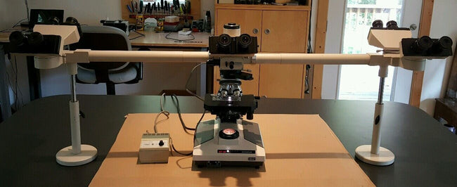 Olympus Microscope BH2 5 Headed Teaching microscope - microscopemarketplace