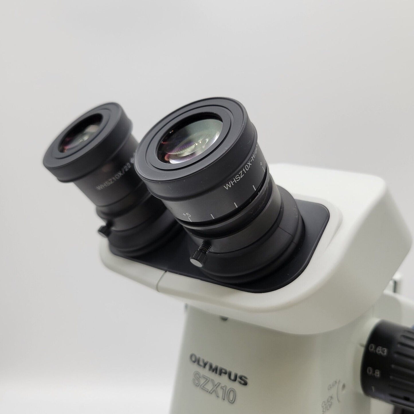 Olympus Stereo Microscope SZX10 w. Slim LED Transmitted Light Base BF/DF/Oblique - microscopemarketplace