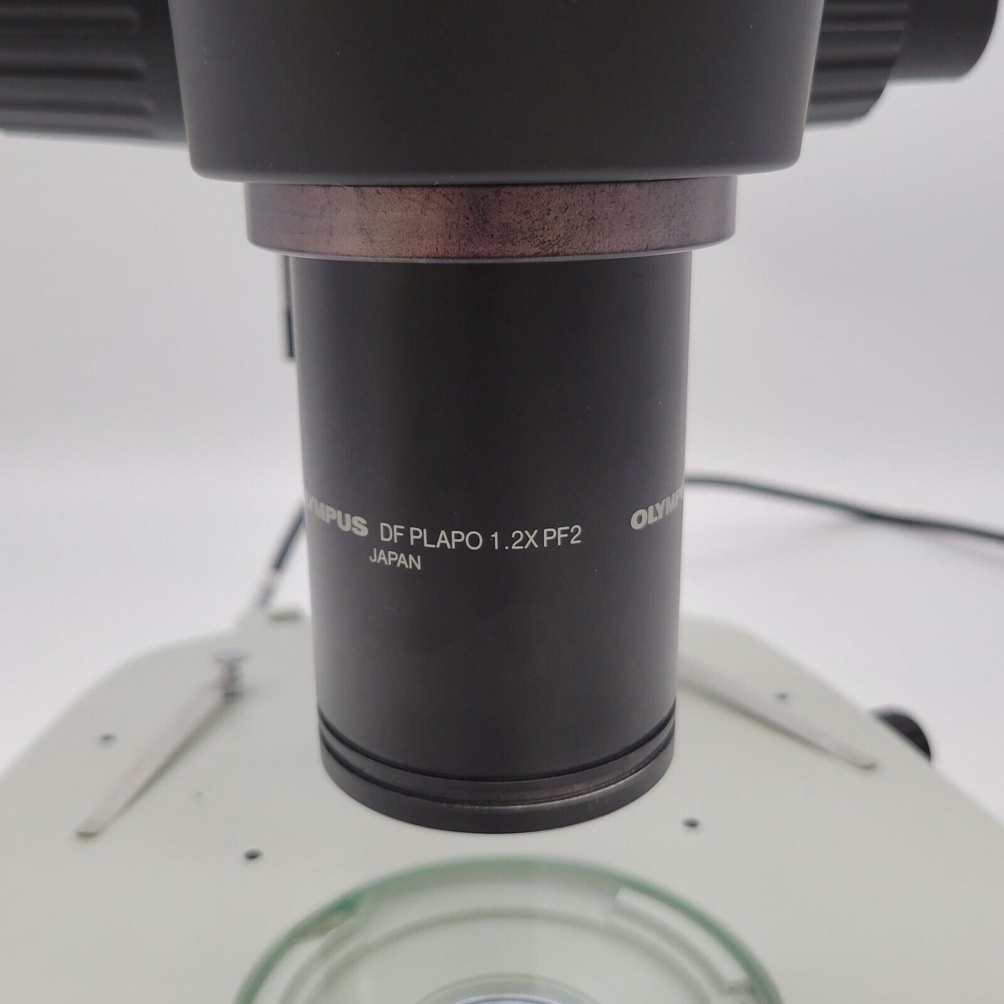 Olympus Stereo Microscope SZX10 with Trinocular Head and Transmitted Light Stand - microscopemarketplace