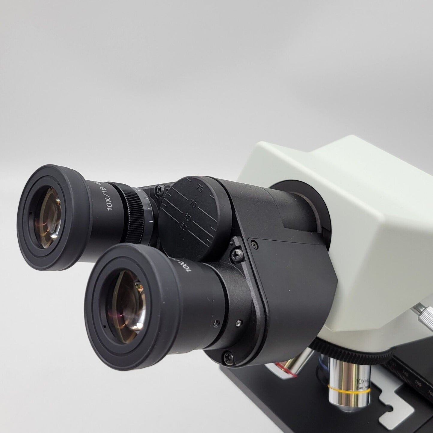 Olympus Microscope CX21LED with 4x, 10x, 40x, and 100x NEW - microscopemarketplace