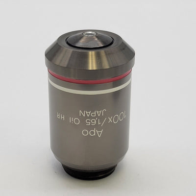 Olympus Microscope Objective Apo 100x Oil HR ∞/0.15 - microscopemarketplace