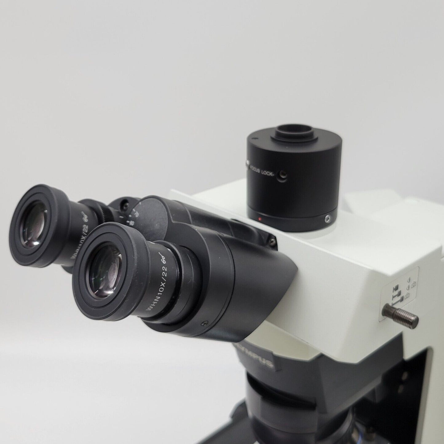 Olympus Microscope BX45 Pathology / Mohs with Fluorites and Trinocular Head - microscopemarketplace