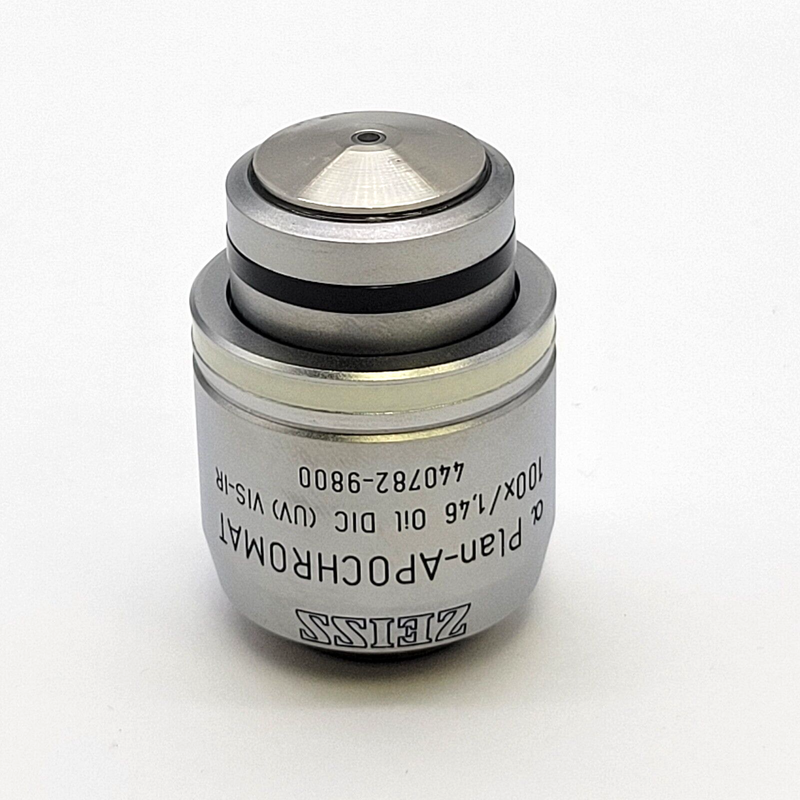 Zeiss Microscope Objective α Plan-Apochromat 100x / 1.46 Oil DIC 440782-9800 - microscopemarketplace