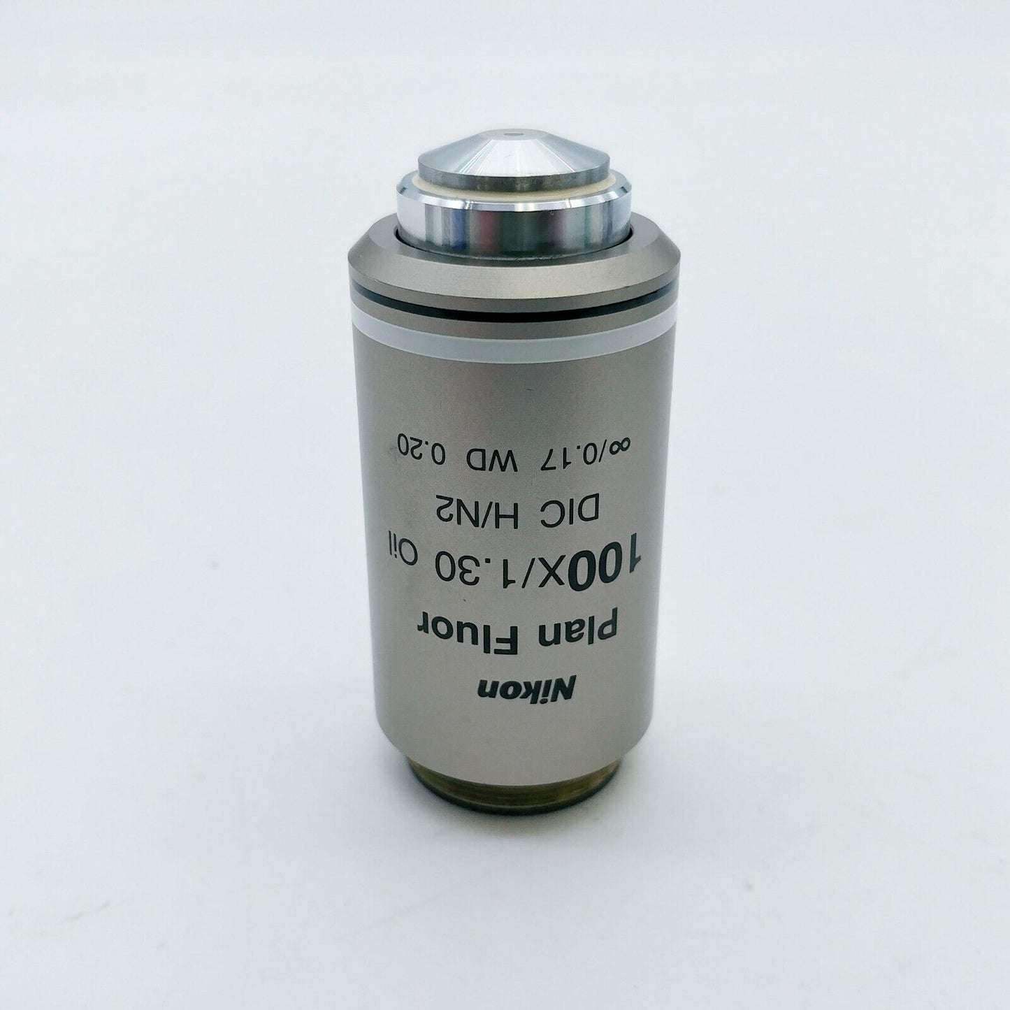 Nikon Microscope Objective CFI Plan Fluor 100x 1.30 Oil DIC H/N2 ∞/0.17 - microscopemarketplace