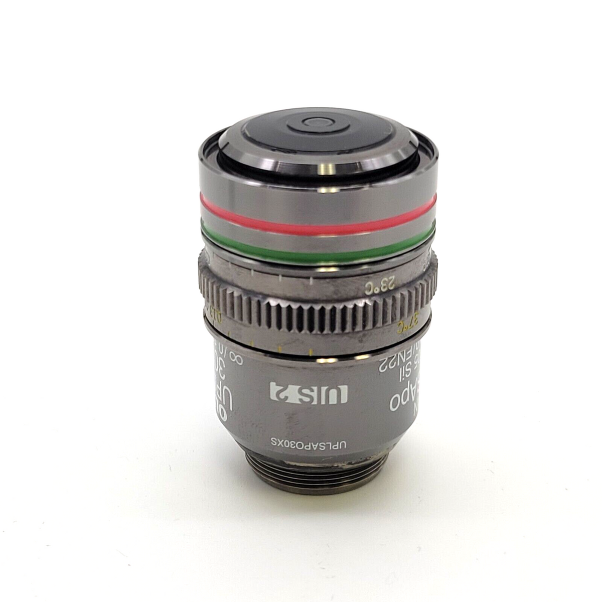 Spring 30x Microscope Olympus Microscope Objective UPlanSApo 30x 1.05 Sil Silicone Immersion