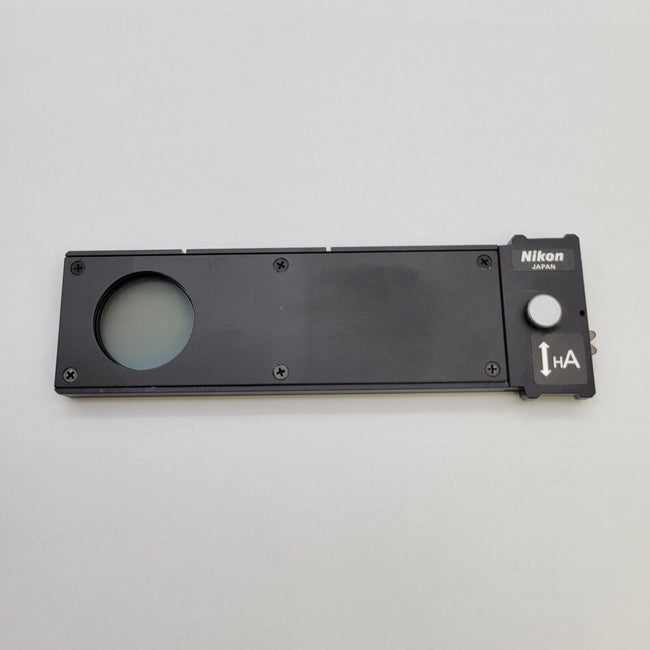 Nikon Microscope Analyzer V-PA Slider Eclipse E800/E1000 - microscopemarketplace