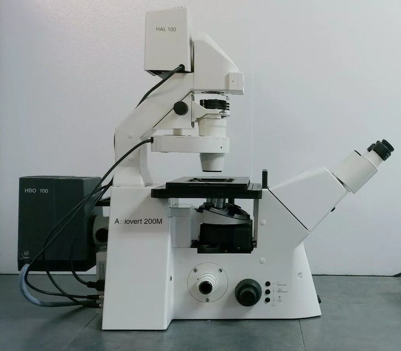 Zeiss Microscope Axiovert 200M with Fluorescence and Motorized - microscopemarketplace