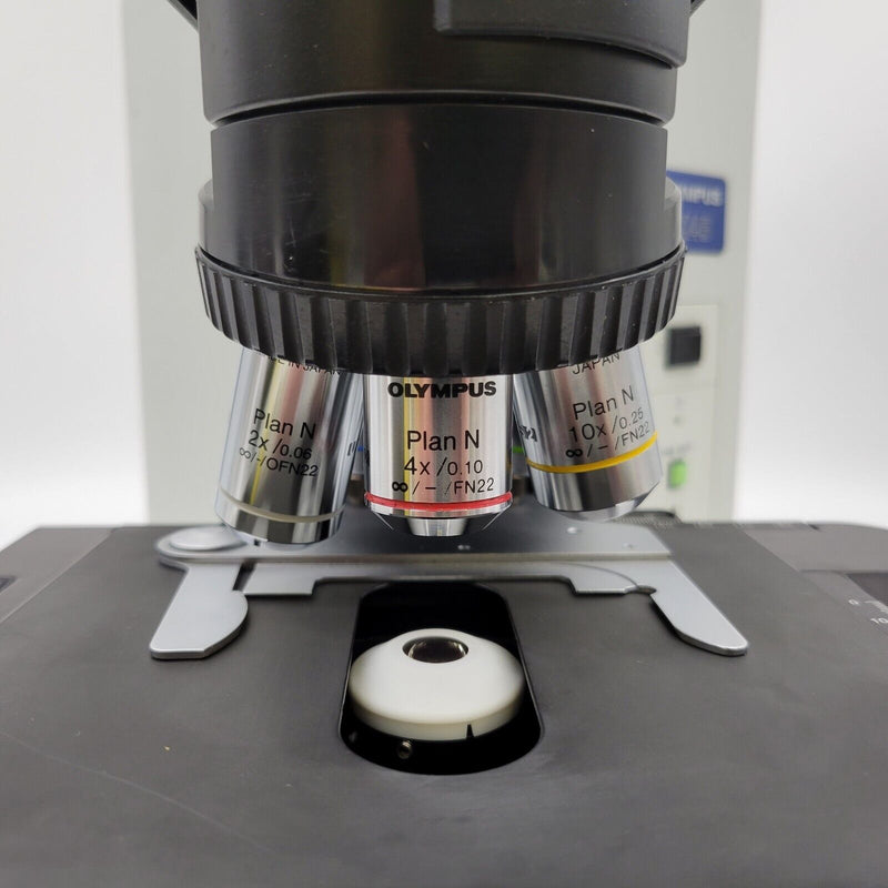 Olympus Microscope BX45 Pathology / Mohs with Trinocular Head - microscopemarketplace