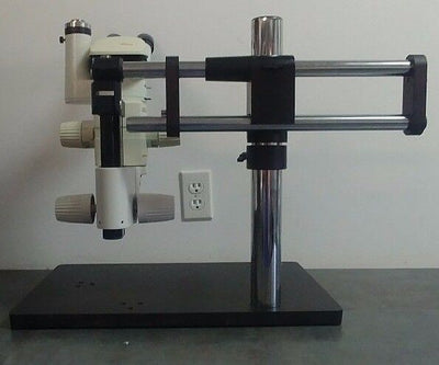 Leica Microscope MZ12.5 with Tilting Binocular Head and KL 750 Illuminator - microscopemarketplace