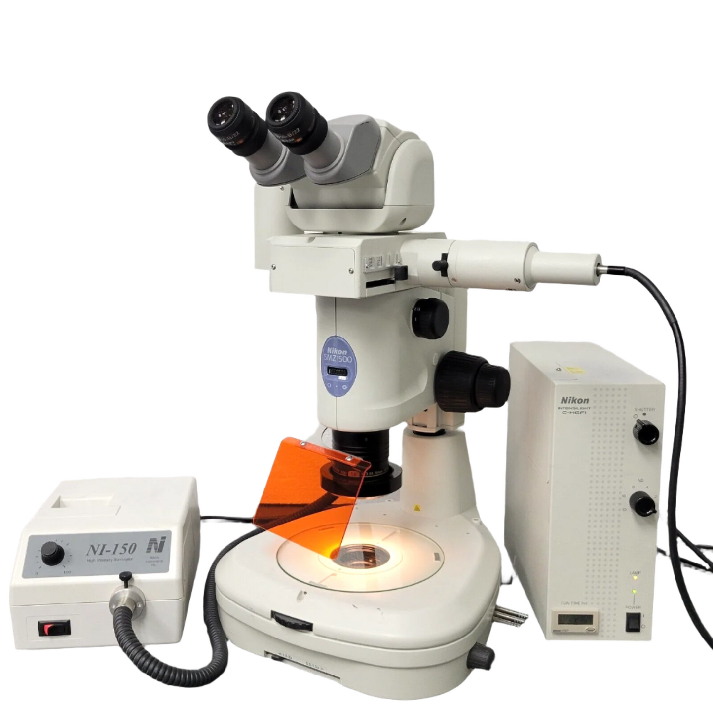 Nikon Stereo Microscope SMZ1500 with Fluorescence, Photo Port