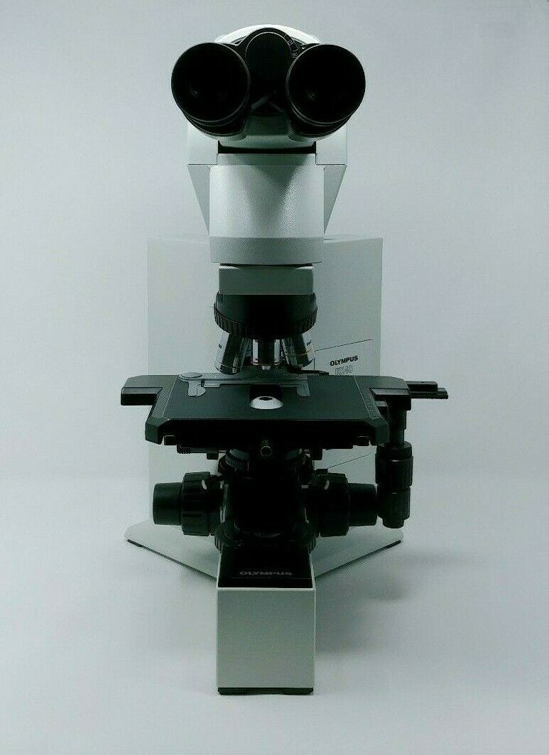 Olympus Microscope BX40 with Tilting Telescoping Head and 2x Objective - microscopemarketplace