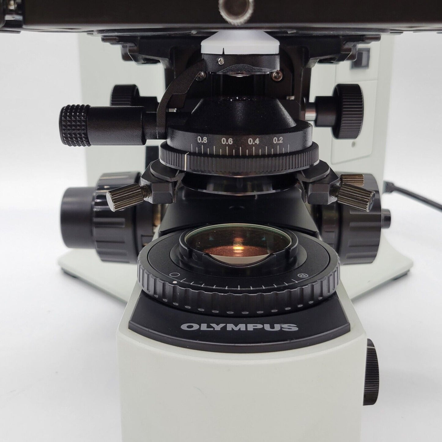 Olympus Microscope BX41 with Apos and Tilting Telescoping Head Pathology / Mohs - microscopemarketplace
