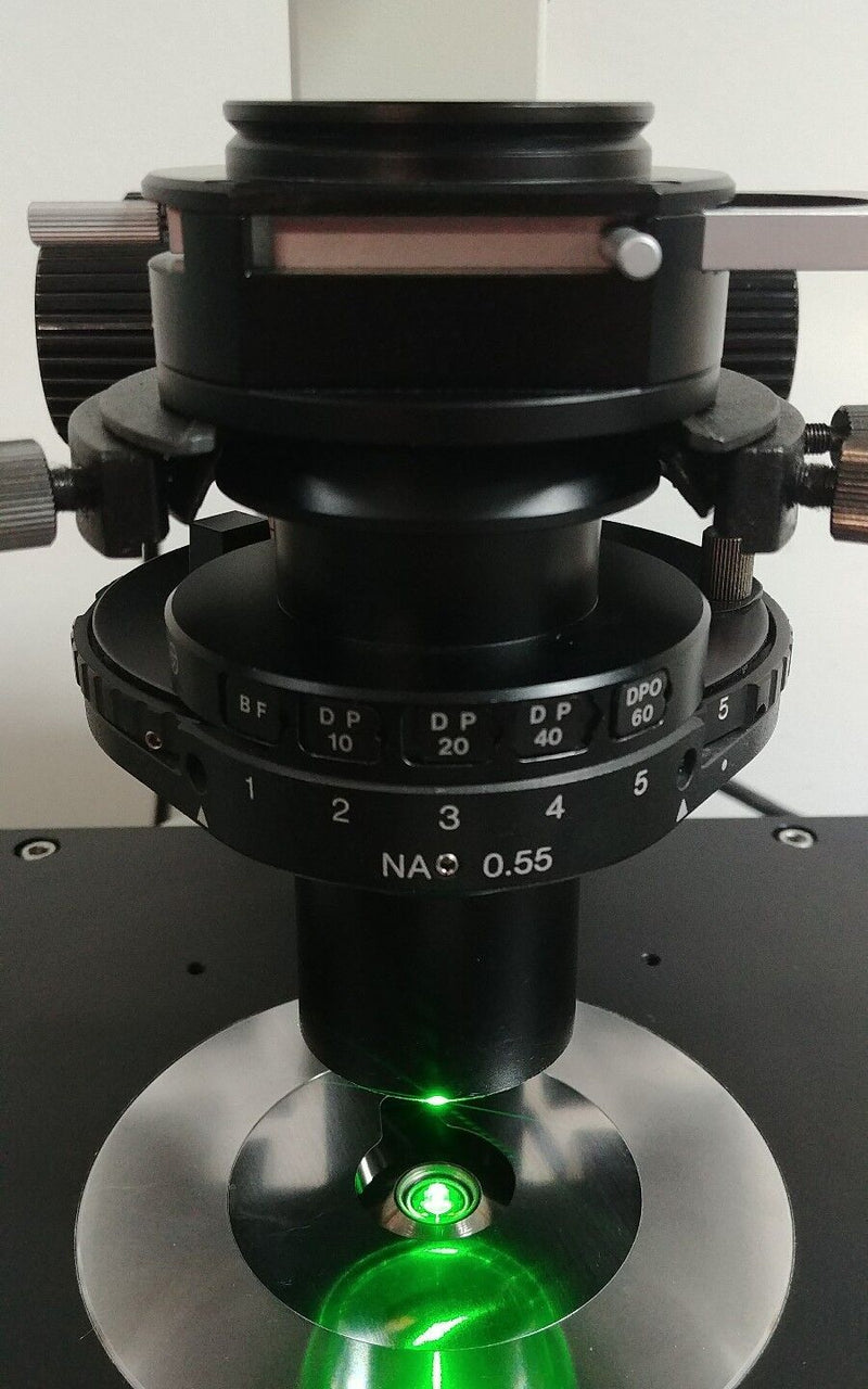 Olympus Microscope IX70 Dual Condensers w/ Fluorescence, Phase Contrast, and DIC - microscopemarketplace