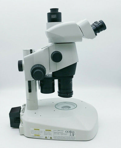 Olympus Microscope SZX16 with Dual Objective Turret and Tilting Trinocular Head - microscopemarketplace