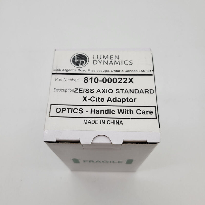 Lumen Dynamics Zeiss Microscope Axio Standard X-Cite Adaptor 810-00022X - microscopemarketplace