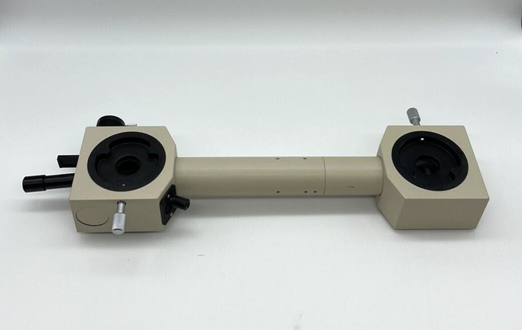 Pointer In Microscope Used Olympus Microscope BH2 Dualhead Bridge with Pointer
