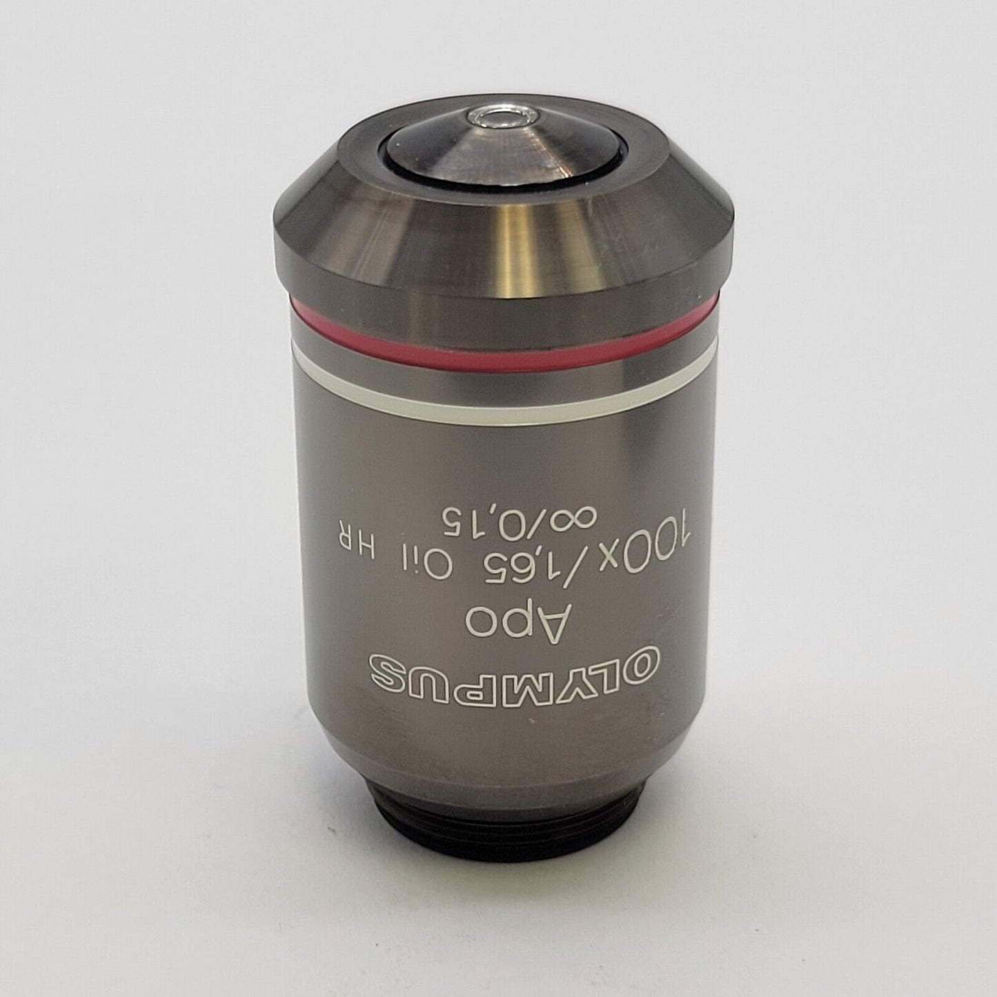 Olympus Microscope Objective Apo 100x Oil HR ∞/0.15 - microscopemarketplace