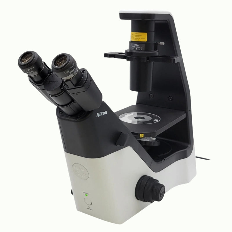 Nikon Microscope Eclipse Ts2 Inverted with Phase Contrast (Tissue Culture) - microscopemarketplace