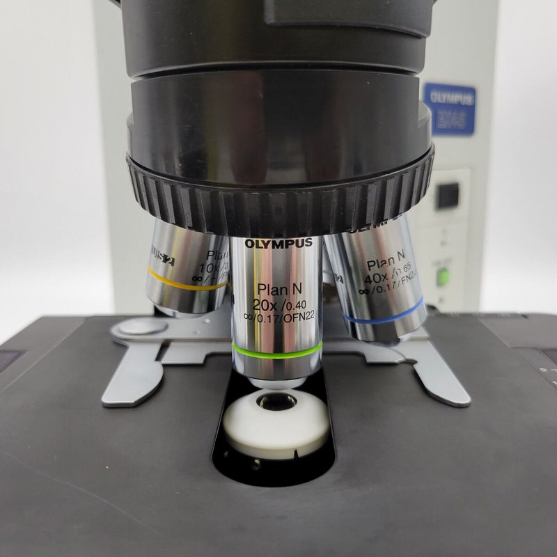 Olympus Microscope BX45 Pathology / Mohs with Trinocular Head - microscopemarketplace