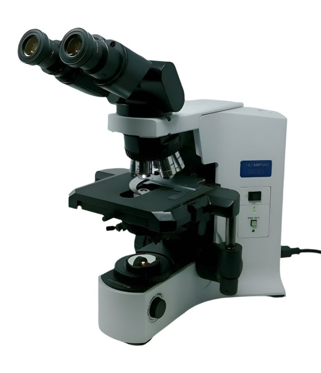 Olympus Microscope BX41 with Tilting Head and 2x for Forensic Pathology - microscopemarketplace