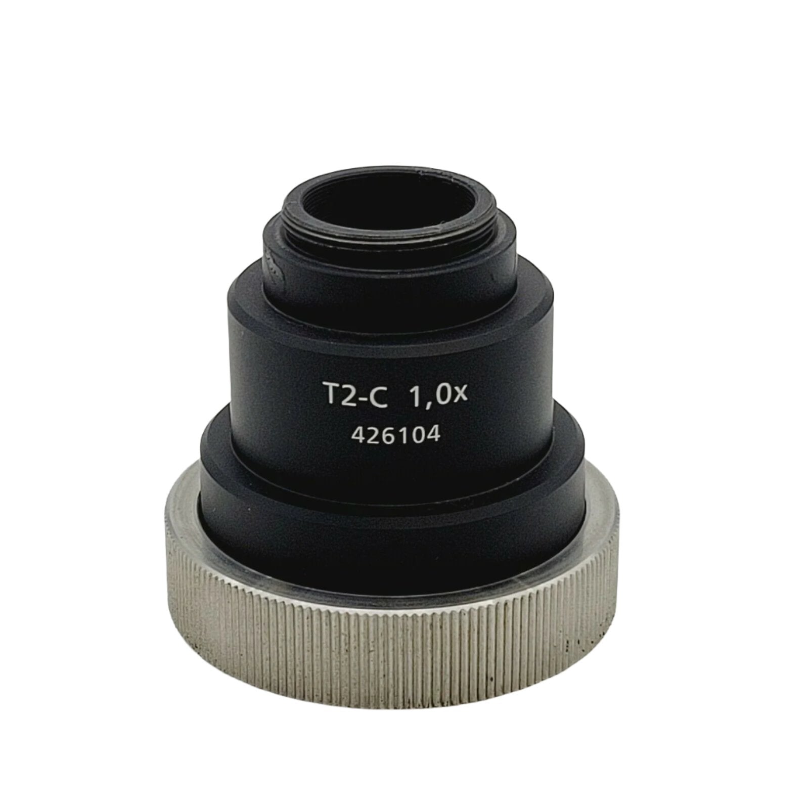 Zeiss Microscope Camera Adapter T2C 1'' 1.0x CMount 426104 w. Adapter 60N T2 Microscope