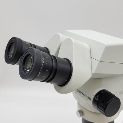 Olympus Stereo Microscope SZX7 w. Binocular Head & Transmitted & Reflected Light - microscopemarketplace