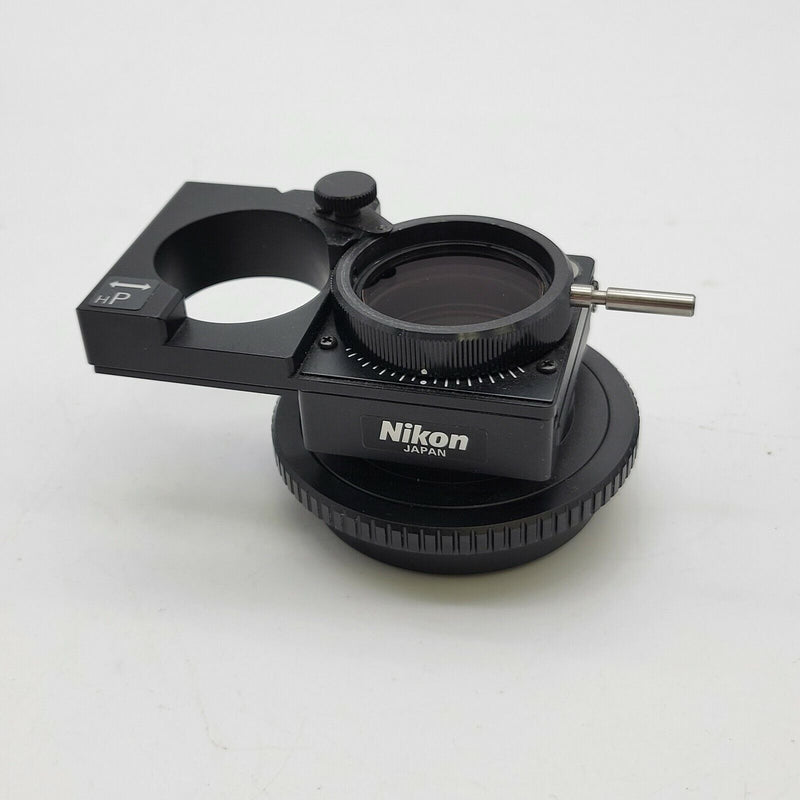 Nikon Microscope DIC Condenser with Prisms, Phase Rings, Analyzer and Polarizer - microscopemarketplace